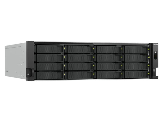 Qnap 3U 16 baies Qts Hero NAS, AMD Ryzen 7 série 7000 8C16T (Boost)