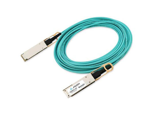 Câble optique actif Axiom 100Gbase-AOC Qsfp28 pour Mellanox 7 m - M