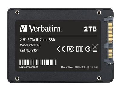 Verbatim 2Tb Vi550 Sata Iii 2.5In Internal Ssd