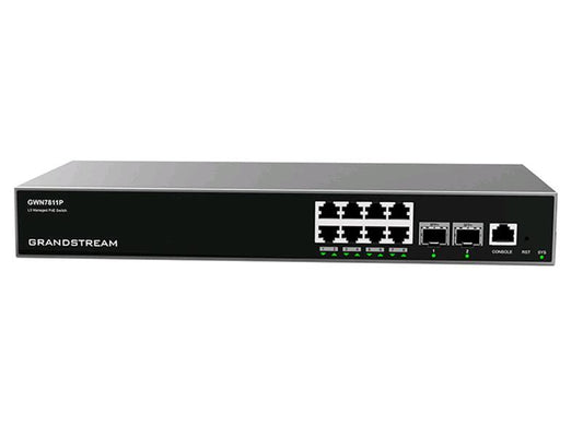 Grandstream Enterprise Layer 3 Managed Poe Network Switch 8 X Gige