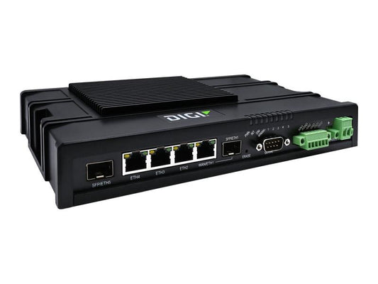 Digi Ix40-05: 5G With Lte Cat 19 And 3G Fallback, Quad Ethernet, D
