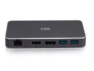 C2G Usb-C 7-In-1 Dual Display Mst Docking Station With Hdmi, Displ