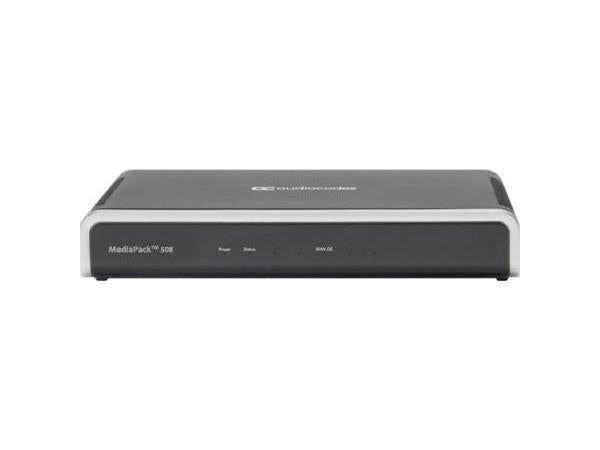 Passerelle VoIP analogique Audio Codes Mediapack 5Xx avec 2 entrées vocales FXS