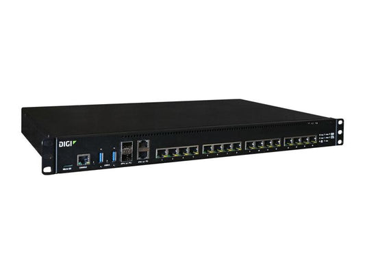 Digi Connect Ez 16 Serial Server, 16 Rs-232 Serial Ports, No Power