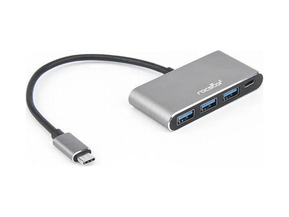 Rocstor Premium Usb C Hub - 4 Port - Bus Powered Usb Hub - Usb Type-C