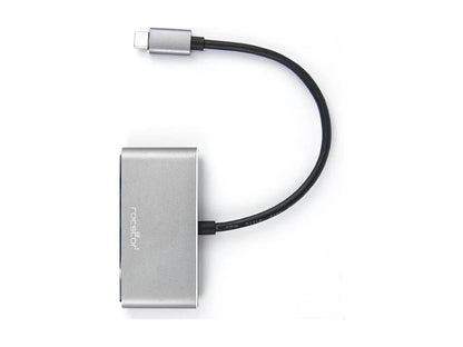 Rocstor Premium Usb C Hub - 4 Port - Bus Powered Usb Hub - Usb Type-C