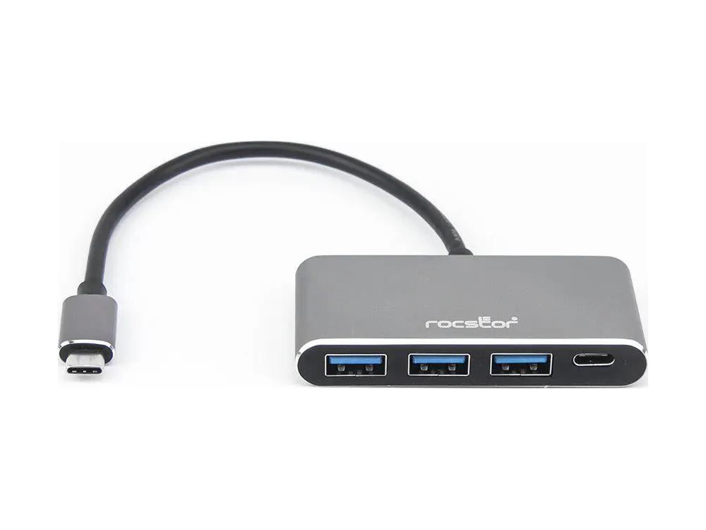 Rocstor Premium Usb C Hub - 4 Port - Bus Powered Usb Hub - Usb Type-C