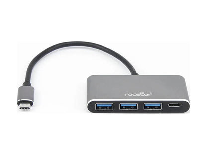 Rocstor Premium Usb C Hub - 4 Port - Bus Powered Usb Hub - Usb Type-C