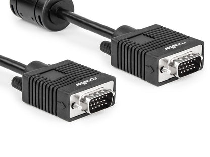Câble d'écran Svga/Vga haute résolution Rocstor Premium - VGA 1,8 m