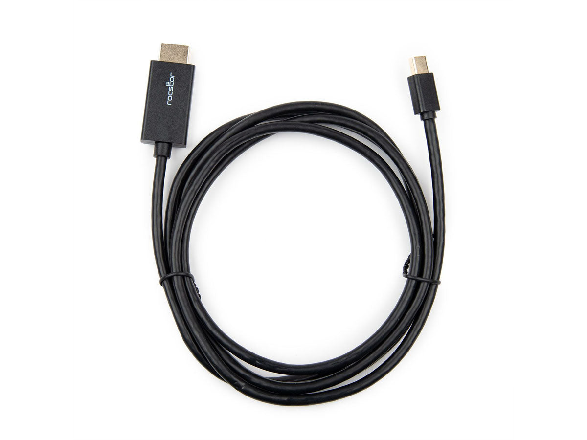 Câble Mini DisplayPort vers HDMI Rocstor Premium - 2 m - 4K/2K