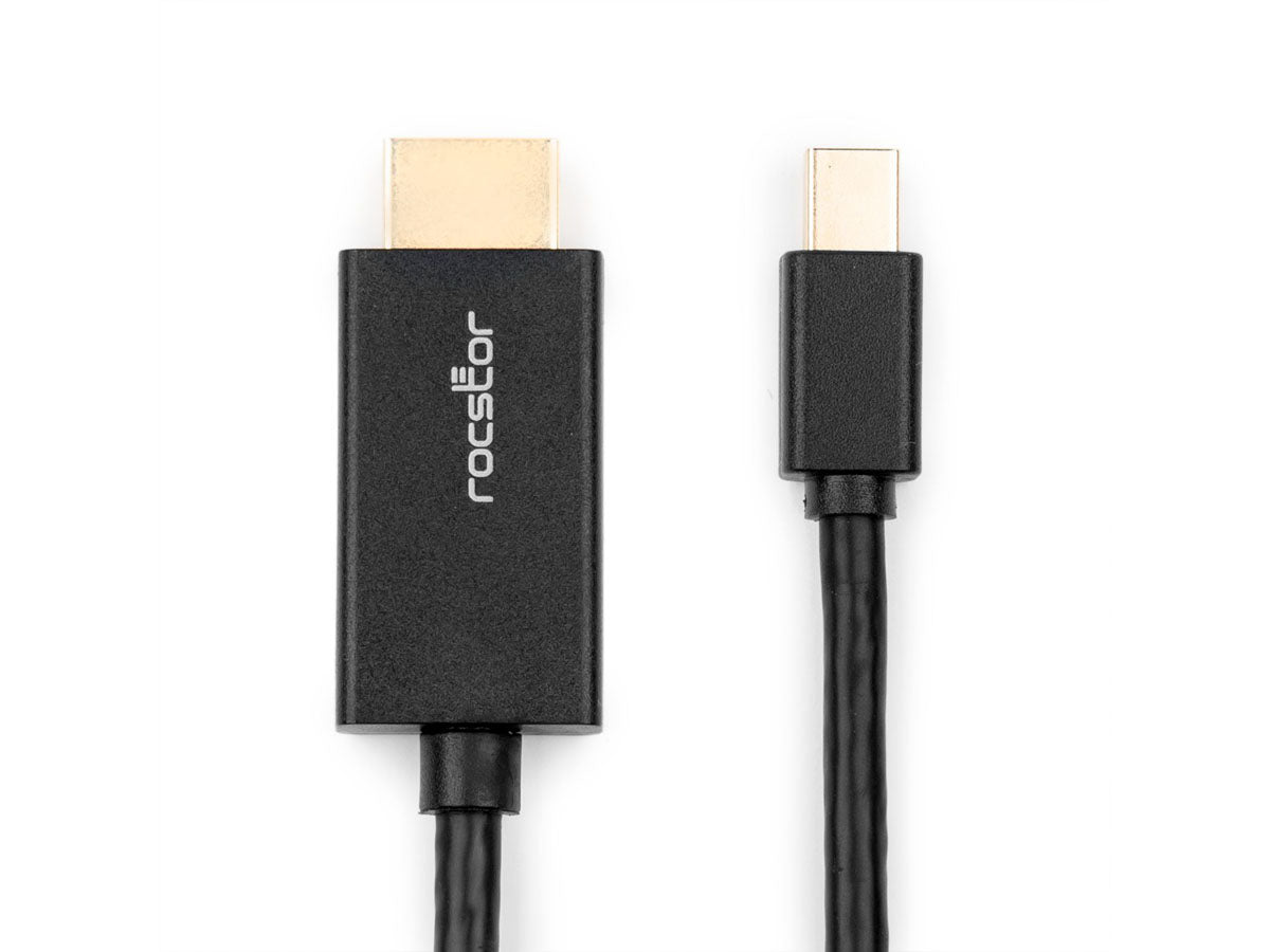 Câble Mini DisplayPort vers HDMI Rocstor Premium - 2 m - 4K/2K