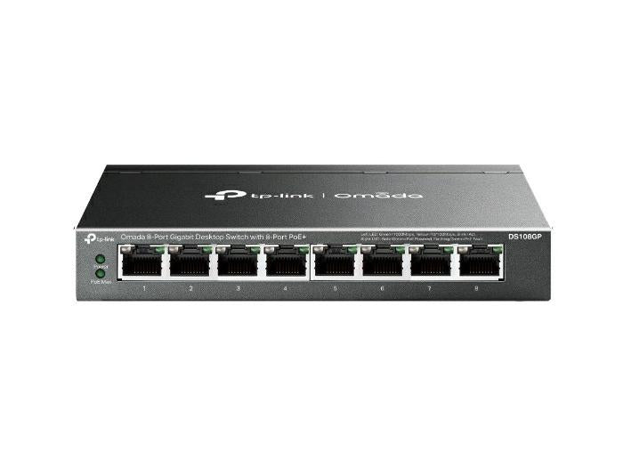 Tp-Link Omada 8-Port Gigabit Desktop Switch With 8-Port Poe+ Port: