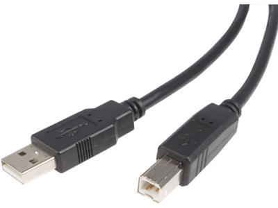 Cable USB 2.0 de Startech.Com de 90 cm con certificación A a B - M/M - Cable USB