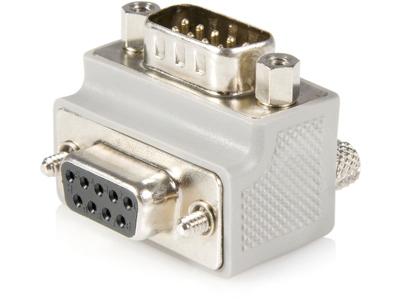Adaptador de cable serie DB9 a DB9 en ángulo recto tipo 1 de Startech.Com