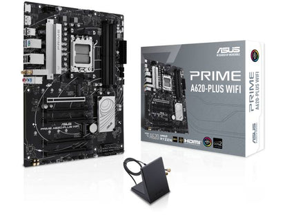 Asus Prime A620-Plus Wifi6 Amd Ryzen A620 Am5 Ddr5 Atx