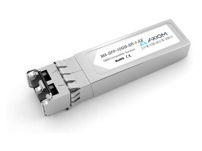 Transceptor SFP+ de temperatura industrial Axiom 10Gbase-Sr para Meraki - Ma-