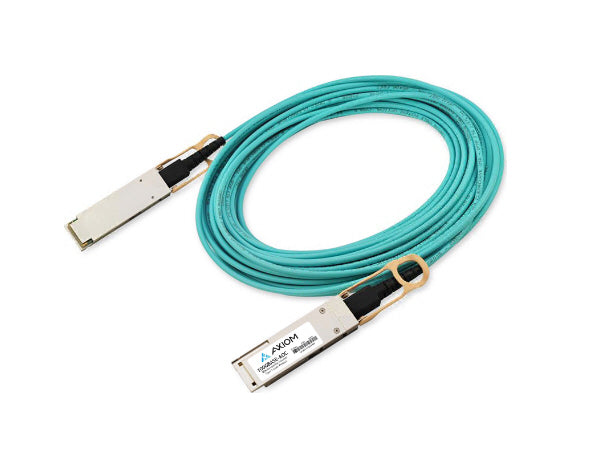 Cable óptico activo Axiom 100Gbase-Aoc Qsfp28 para Mellanox de 50 m