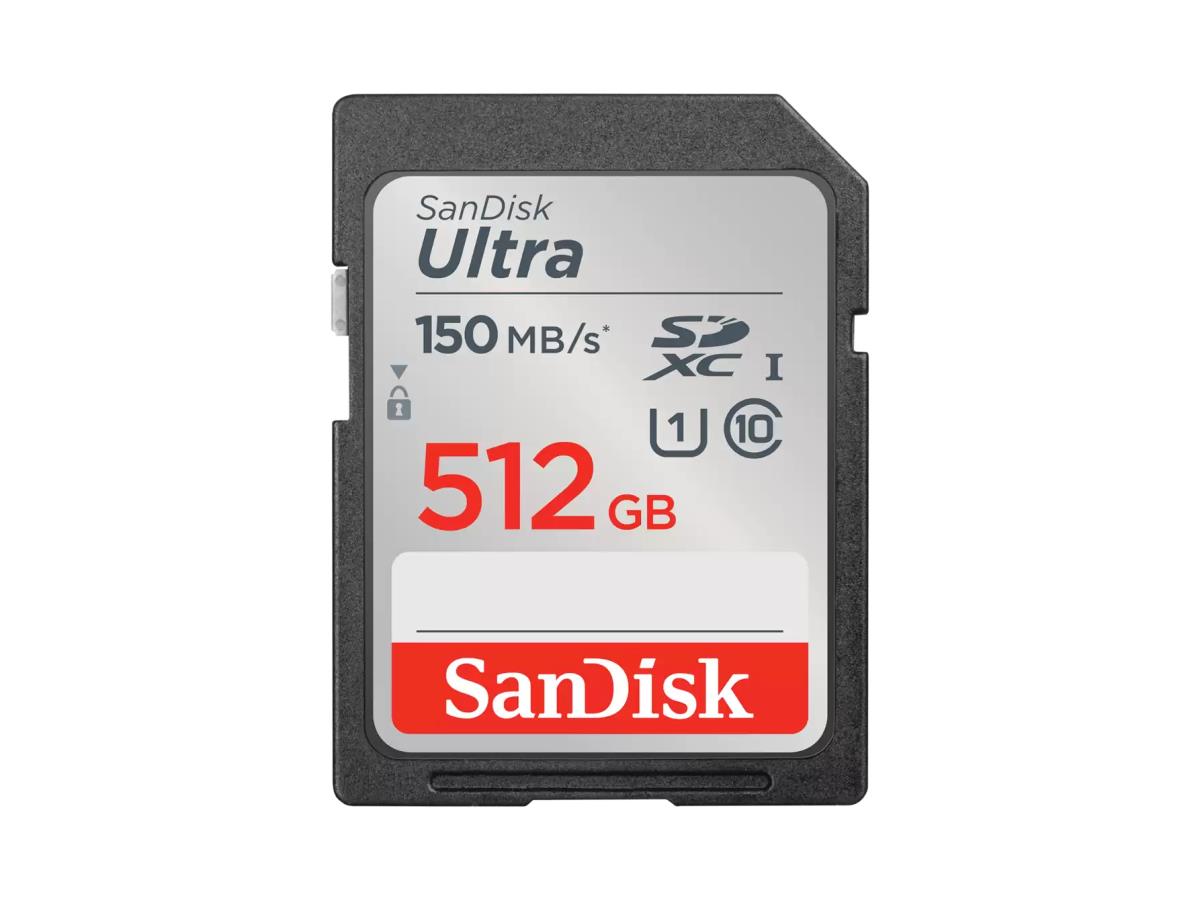 Sandisk Ultra - Flash Memory Card - 512 Gb - Sdxc Uhs-I