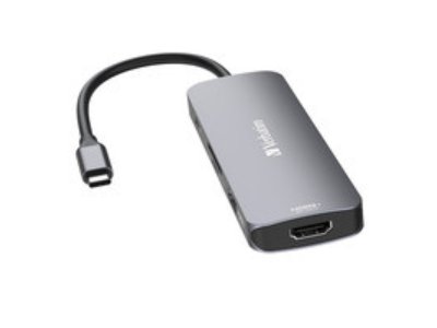 Concentrador multipuerto USB-C Pro Verbatim Cmh 08 de 8 puertos