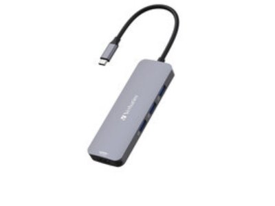 Concentrador multipuerto USB-C Pro Verbatim Cmh 08 de 8 puertos