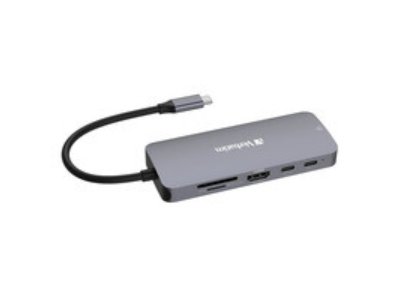 Concentrador multipuerto USB-C Pro Verbatim Cmh 09 de 9 puertos