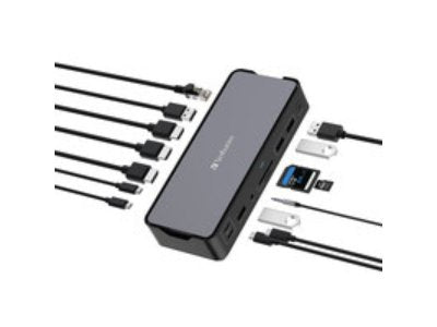 Verbatim Usb-C Pro Docking Station 15-In-1