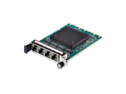 Tarjeta de red para servidor Startech de 4 puertos RJ45 Gigabit OCP 3.0 con Intel I