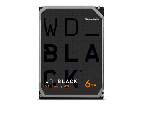 Western Digital Wd Black Gaming 6Tb Sata 7200Rpm 256Mb 3.5-Inch Hdd