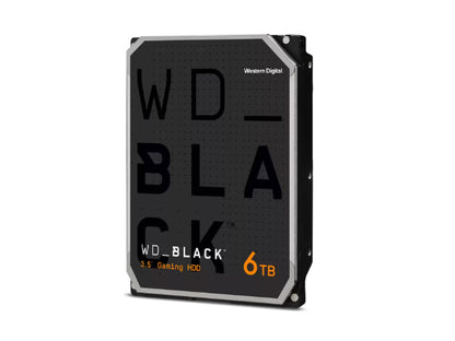 Western Digital Wd Black Gaming 6Tb Sata 7200Rpm 256Mb 3.5-Inch Hdd