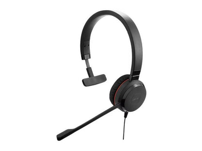 Jabra Evolve 20 Se Mono MS USB-C en similicuir