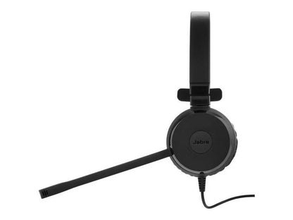 Jabra Evolve 20 Se Mono MS USB-C en similicuir