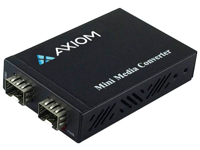 Convertidor de modo óptico Axiom Mini de 10 Gbps SFP+(Sr) a SFP+(Lr) (Oeo)