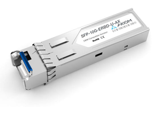 Émetteur-récepteur SFP+ Axiom 10Gbase-Bx40-U pour Arista – SFP-10G-Erbd-U