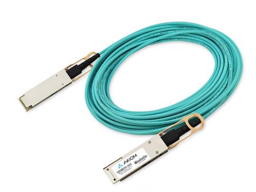 Cable óptico activo Axiom 200Gbase-Aoc Qsfp56 de 15 m para Mellanox