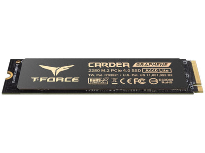 Unidad de estado sólido T-Force M.2-2280 PCI-E Gen4X4 A440 Lite de 2 TB con 3 ranuras para tarjeta gráfica