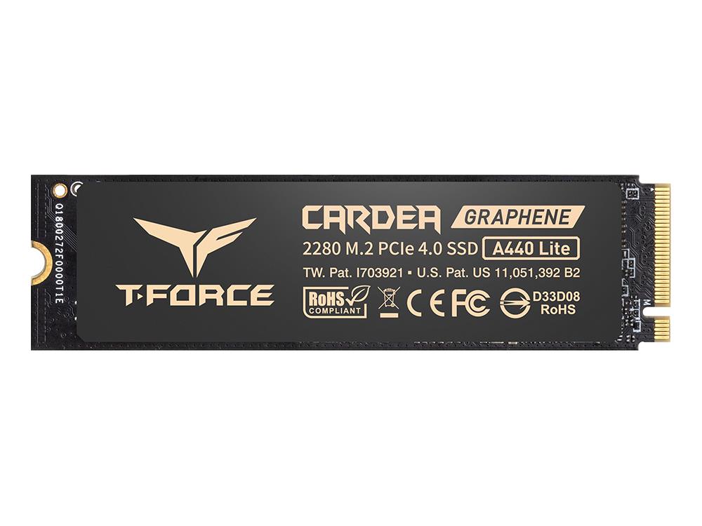 Unidad de estado sólido T-Force M.2-2280 PCI-E Gen4X4 A440 Lite de 2 TB con 3 ranuras para tarjeta gráfica
