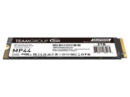 Team Group Team M.2-2280 Pci-E Gen4X4 Mp44 2Tb 3D Tlc Nand Nvme (D