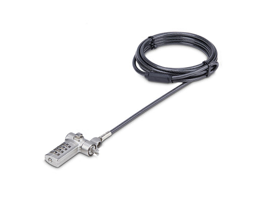 Candado universal para portátil Startech, paquete de 25, 2 m (6,6 pies), serializado