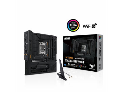 Asus Tuf Gaming B760M-Btf Wifi Intel Socket Lga1700 Ddr5 192Gb Mic