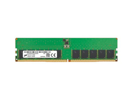Micron DDR5 Ecc UDIMM 32 GB 2Rx8 5600 Cl46 (16 GB) (Paquete individual)