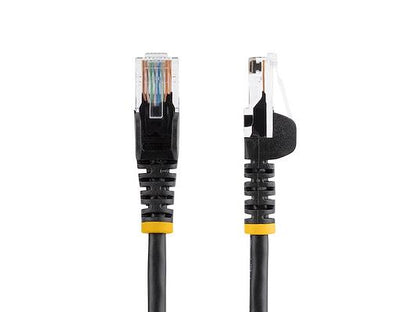 Cable de conexión sin enganches Startech.Com Cat5E/Cat5 negro de 5 m - Pat