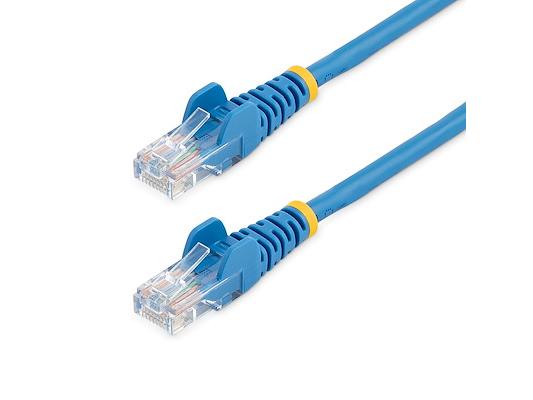 Cable de conexión sin enganches Startech.Com Cat5E/Cat5 azul de 5 m - Patc