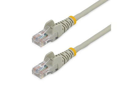 Cable de conexión sin enganches Startech.Com Cat5E/Cat5 gris de 5 m - Patc