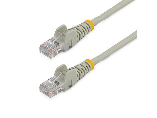 Cable de conexión sin enganches Startech.Com Cat5E/Cat5 gris de 5 m - Patc