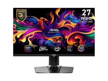 Msi 27 Inc Qd-Oled 2560 x 1440 (QHD) Adaptive Sync