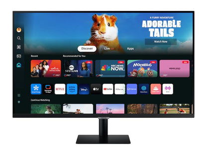 Monitor inteligente Samsung FHD de 32 pulgadas, color negro