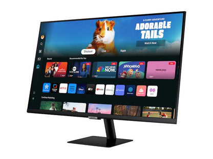 Monitor inteligente Samsung FHD de 32 pulgadas, color negro