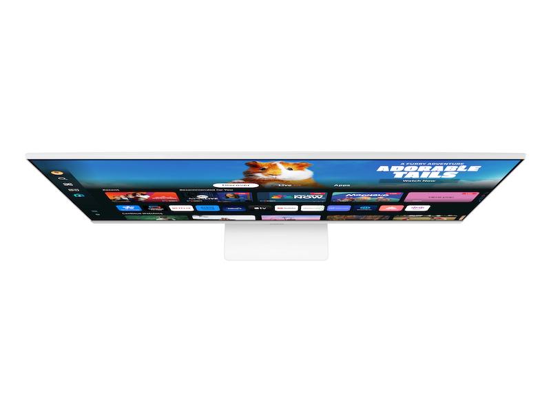 Moniteur intelligent Samsung 32 pouces Full HD, blanc