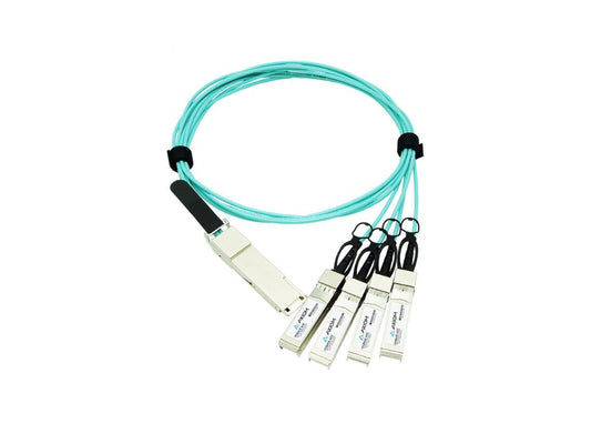 Cable óptico activo Axiom 400Gbase-Aoc Qsfp-Dd a 4 Qsfp56 HP Com