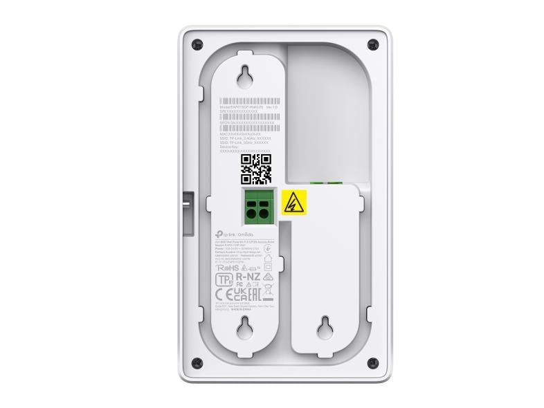 Tp-Link Omada Ax1800 Wall-Plate Dual-Band Wi-Fi 6 Gpon Access Point